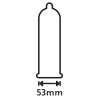Secura Condoms Préservatifs perlés en latex Extra Fun 53mm x48
